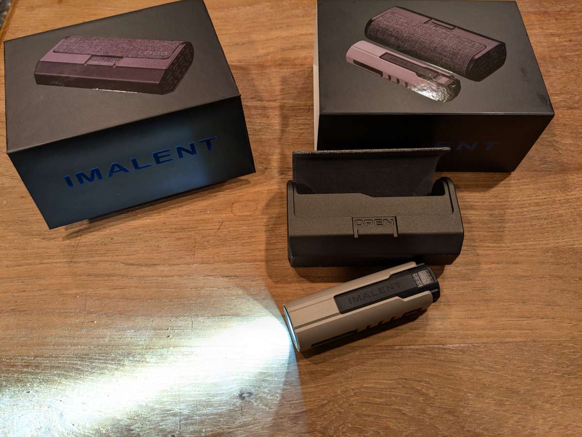 IMALENT LD35 rechargeable EDC flashlight review – Great little EDC light!