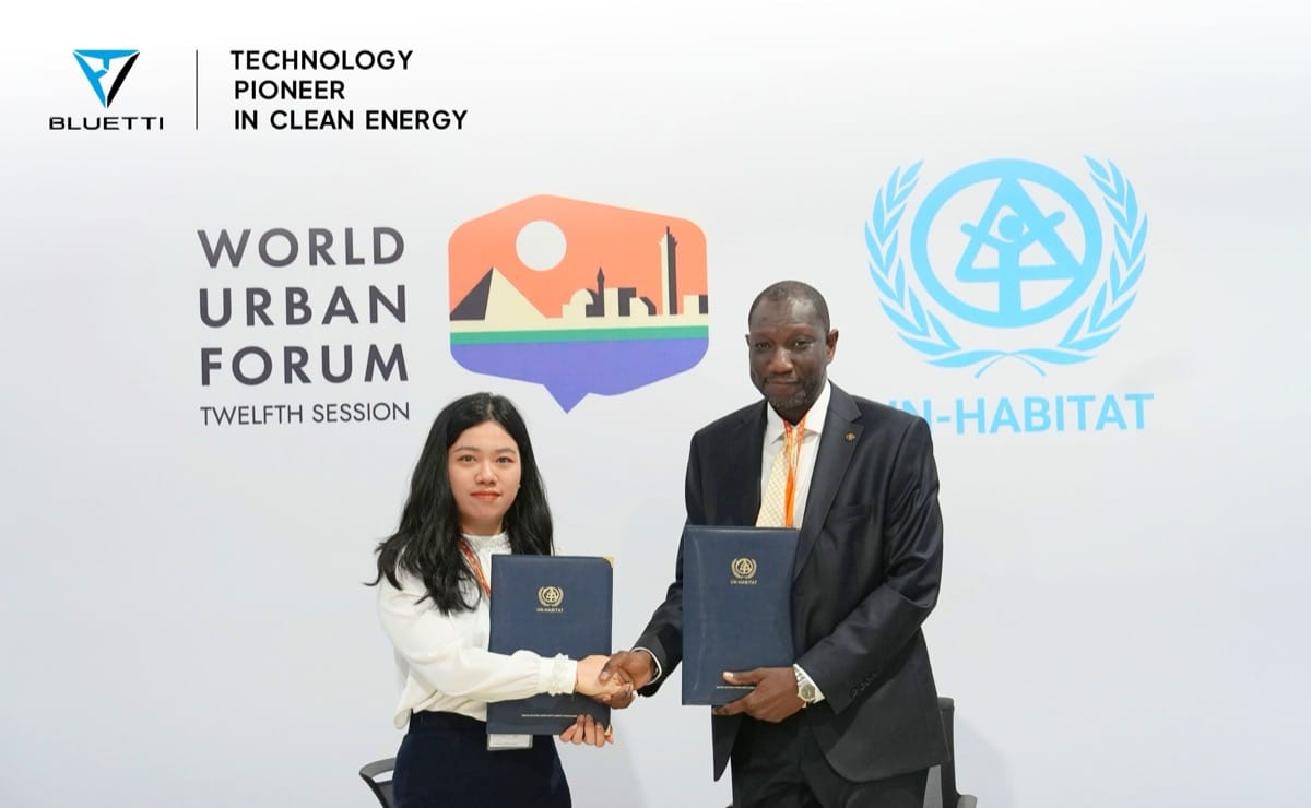 BLUETTI and UN-Habitat forge partnership to promote clean energy and sustainable development across Africa