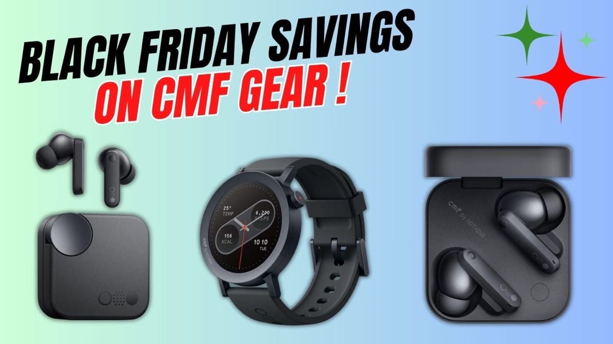 Black Friday Deals: CMF Earbuds and Smartwatch deals