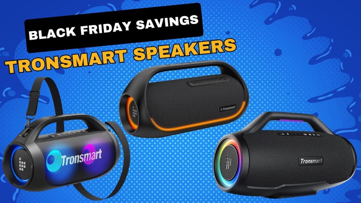 Black Friday Deals: Music lovers will flip over these Tronsmart speaker deals!