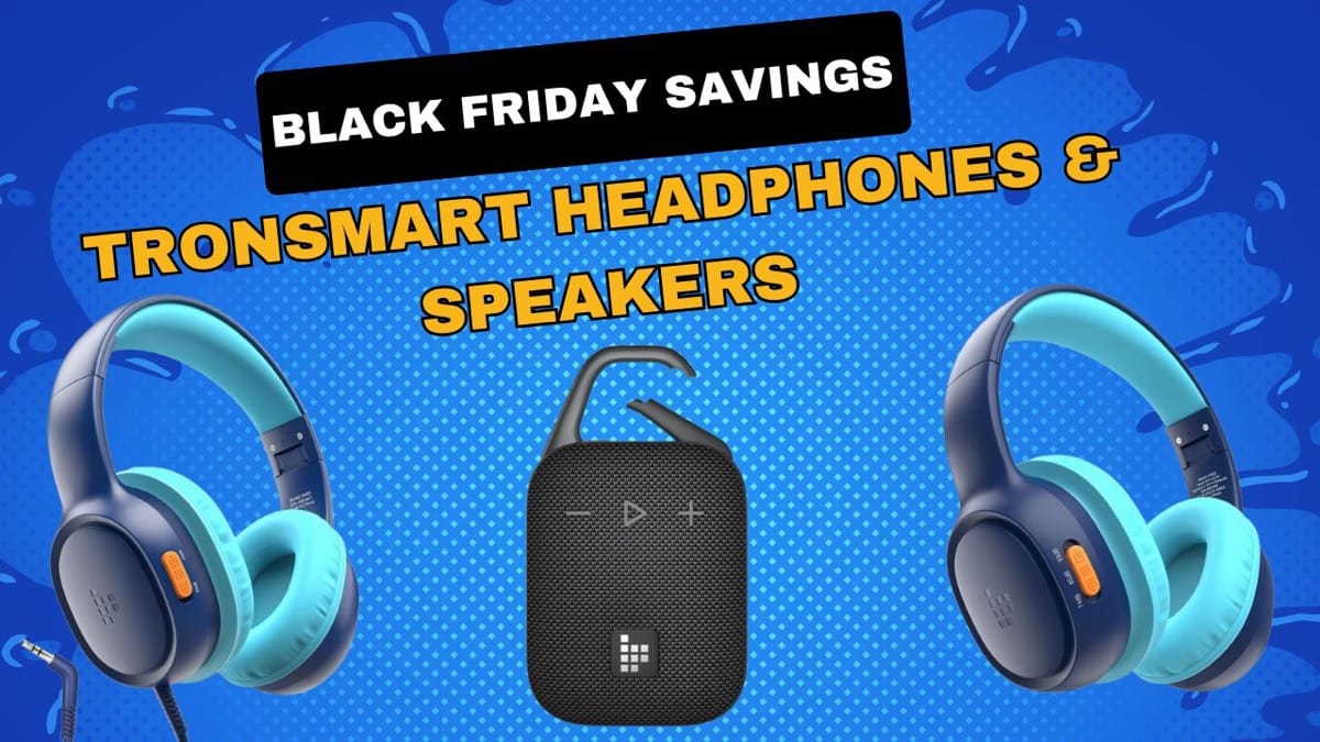 Black Friday Deals: Tronsmart audio gadgets for kids and outdoor enthusiasts