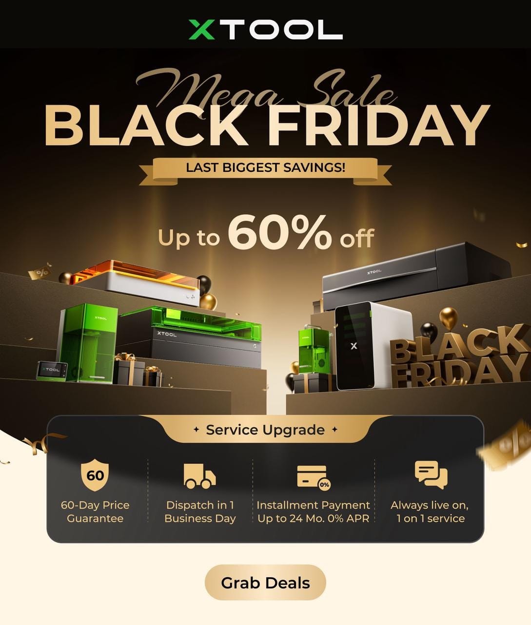 Black Friday Deals: xTool deals up to 60% off!