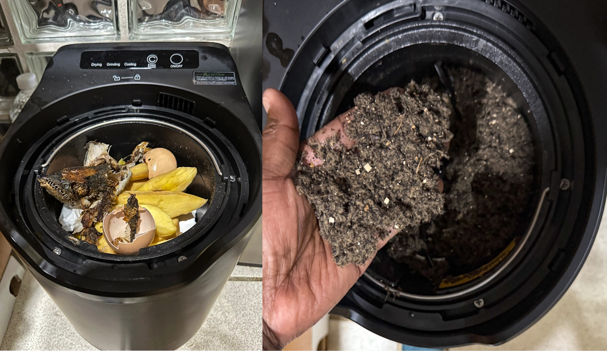 Luma 2.5 Liter Electric Kitchen Composter review – turn your scraps into rich soil