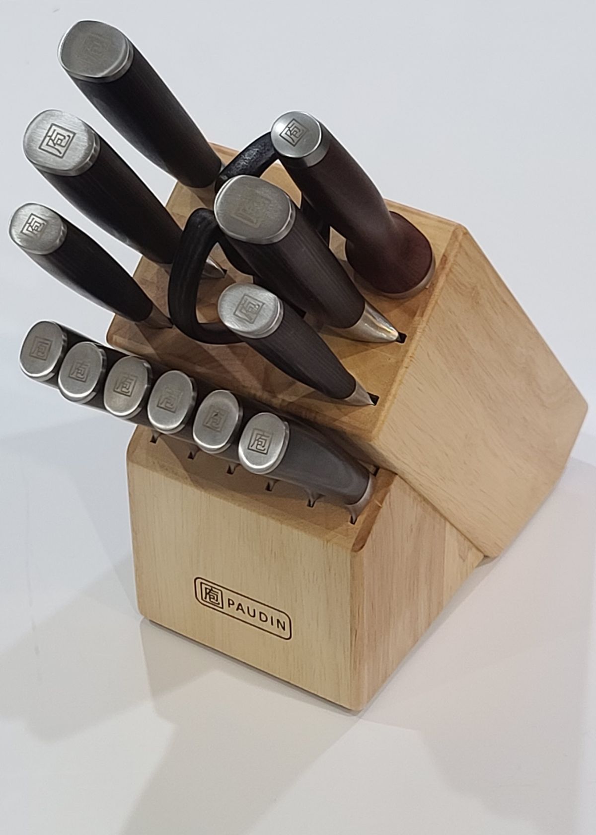 PAUDIN 14 piece Kitchen Knife Set review